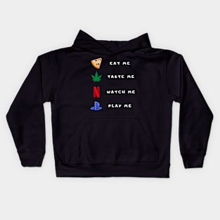 Eat me - Play me Kids Hoodie